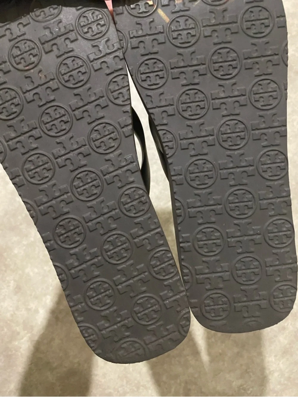 Tory Burch Wedge Platform Thong Sandal Size 8.5